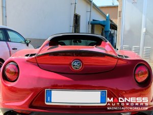 Alfa Romeo 4C Carbon Fiber Spider Rear Spoiler Alfa Romeo 4C Carbon Fiber Spider Rear Spoiler